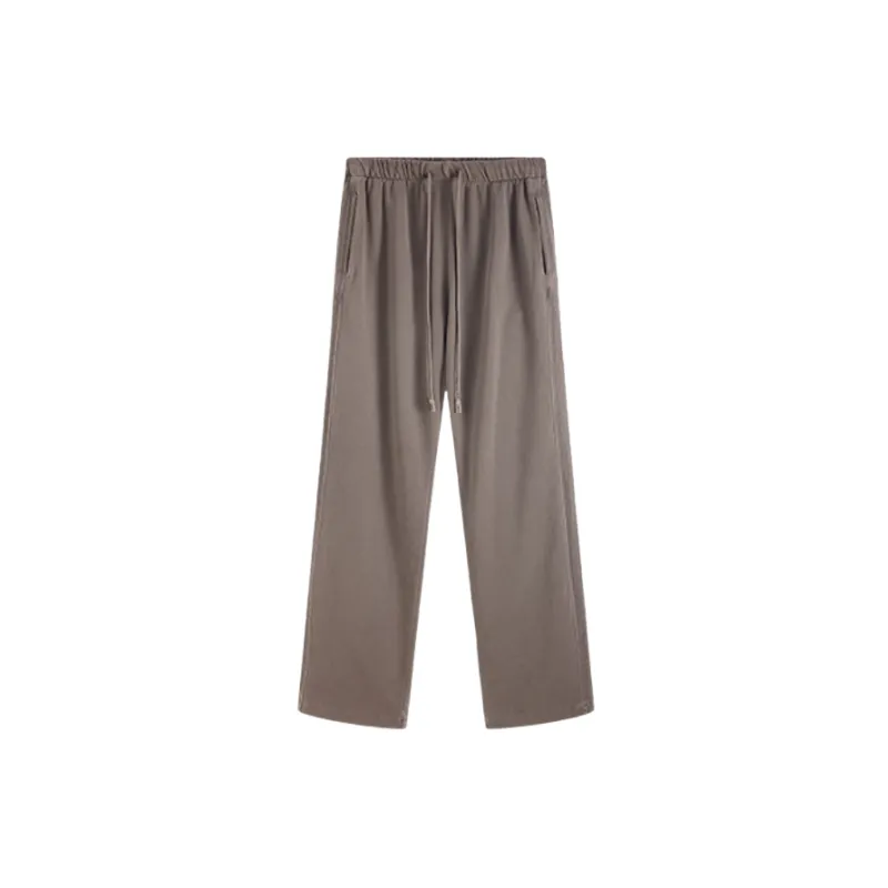 Fashion Washed Cotton Sports Pants-6