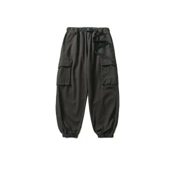 Solid Color Casual Pants