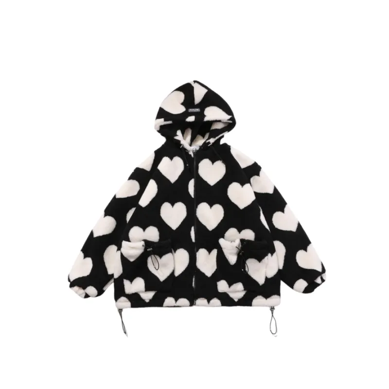 Cute Fashionable Loose Quilted Jacket-0