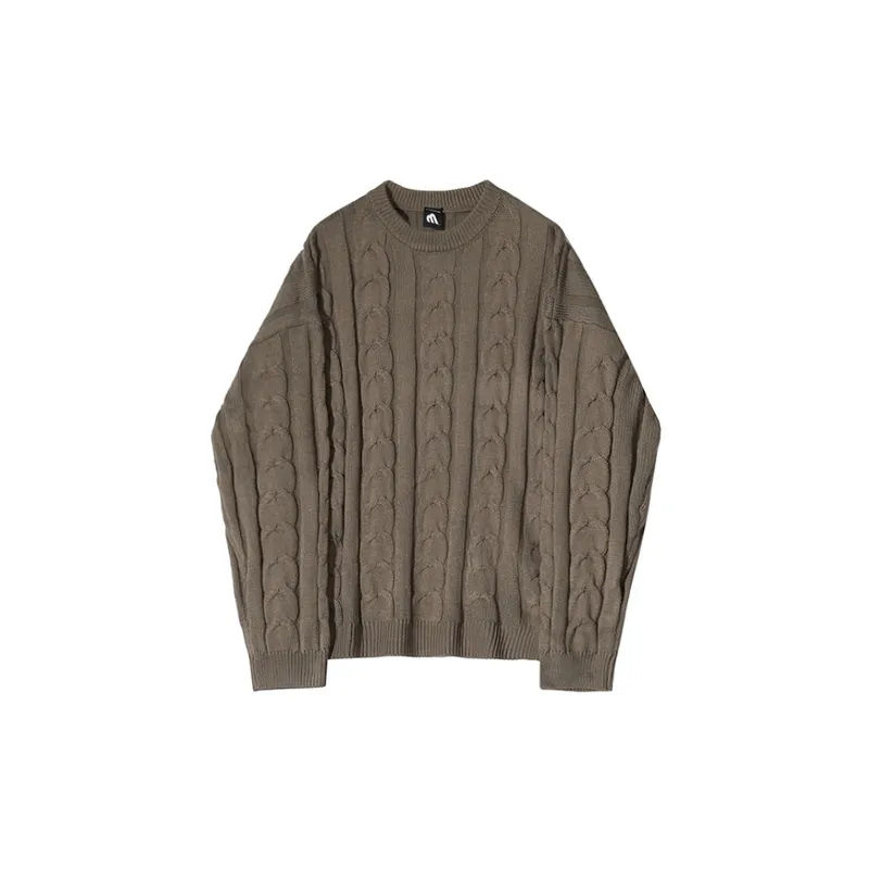 Fashionable Warming Loose Sweater-0