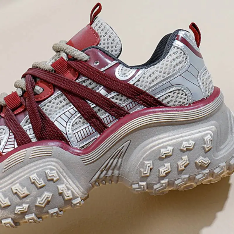Casual Sporty Chunky Sneakers-10