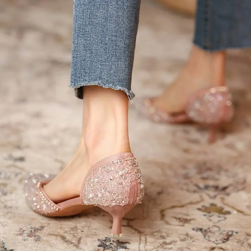 Party Rhinestone High Heels-7