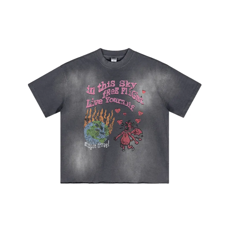 Simple Basics 100% Cotton T Shirt-0