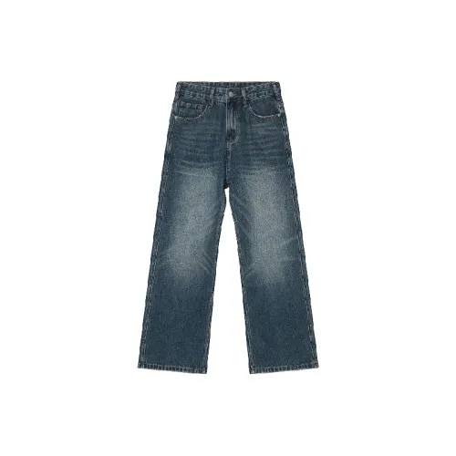 Retro Loose Wide Leg Jeans