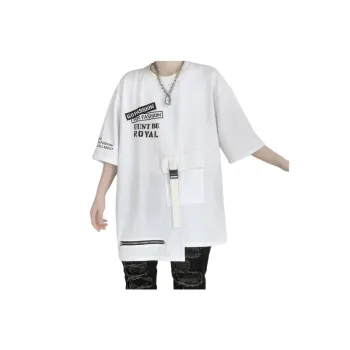 Loose Pocket Half Sleeved T Shirt