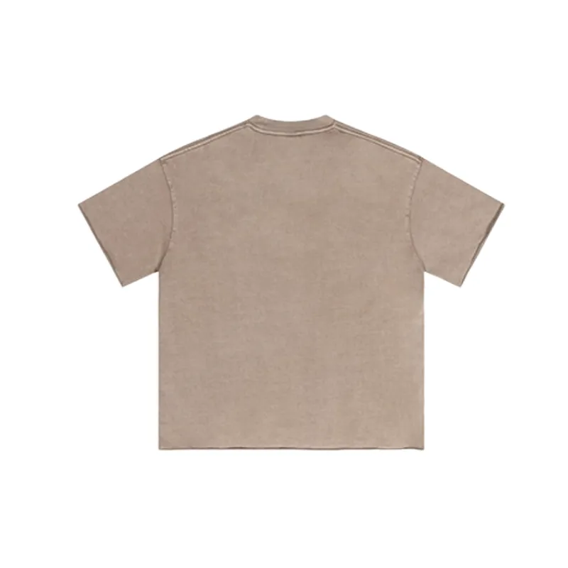 Fashionable Simple Cotton T Shirt-15