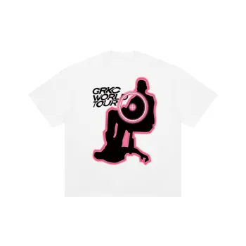 Pure Cotton Oversize Retro T Shirt