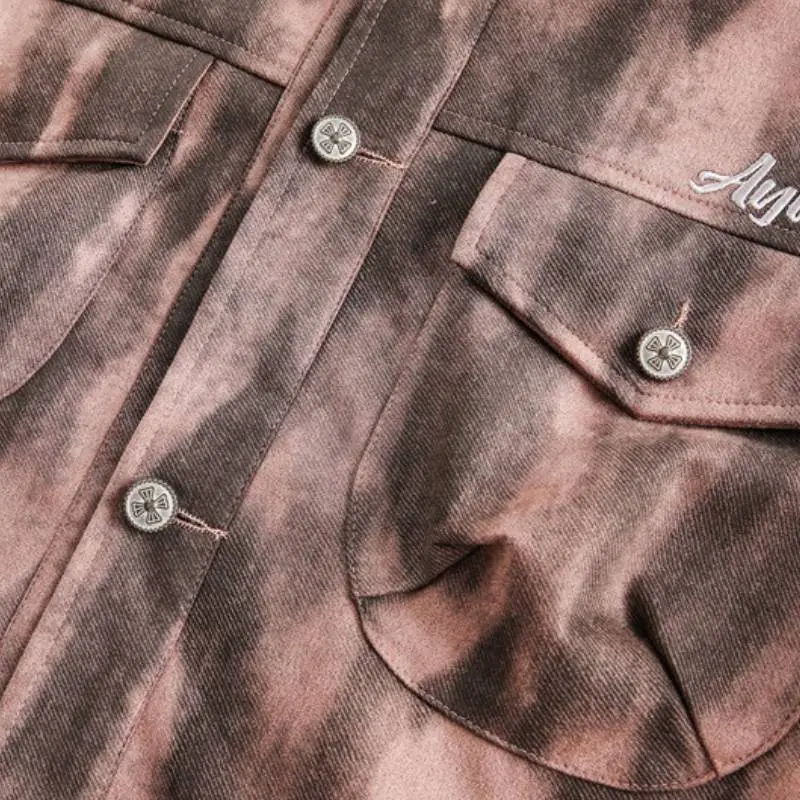 Fashionable Loose Blended Synthetic Fabrics Jacket-5