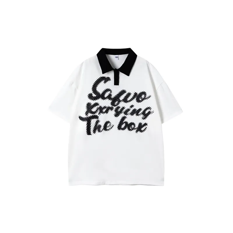 Fashion Polo Street Couple T Shirt-2