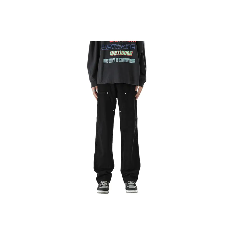 Funky Loose Cotton Cargo Pants-0