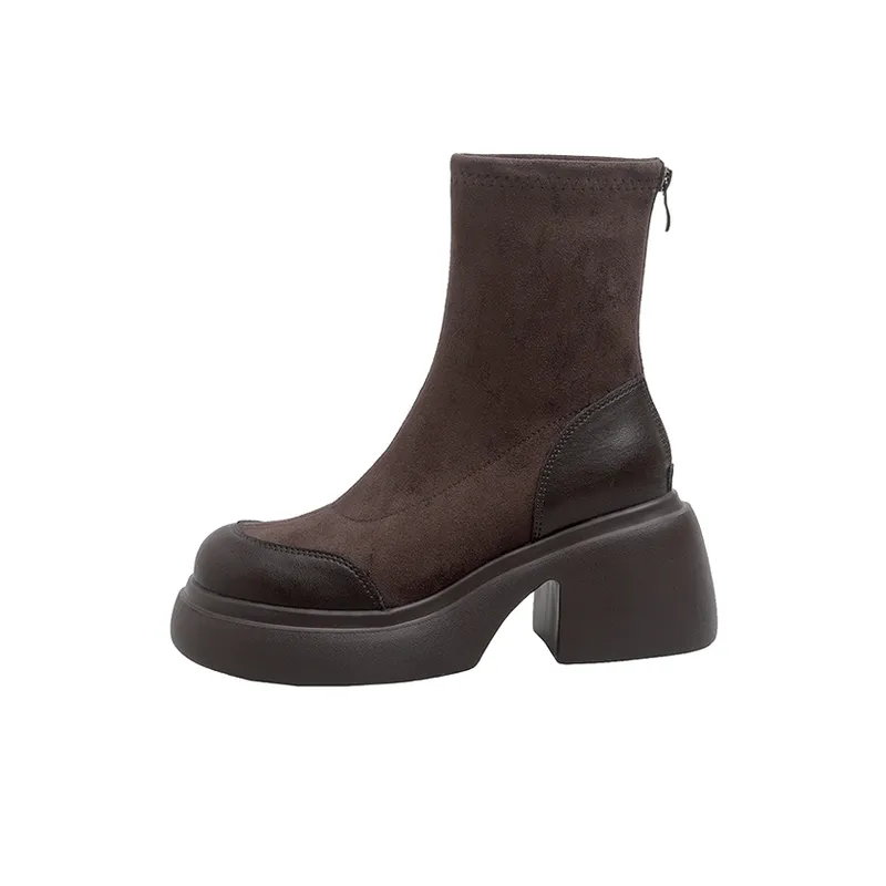 Retro Warm Ankle Boots-0