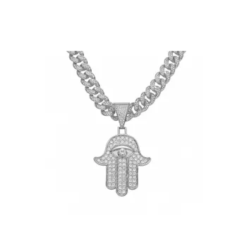 Hip Hop Alloy Pendant Necklace