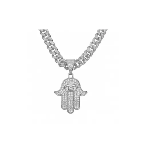 Hip Hop Alloy Pendant Necklace