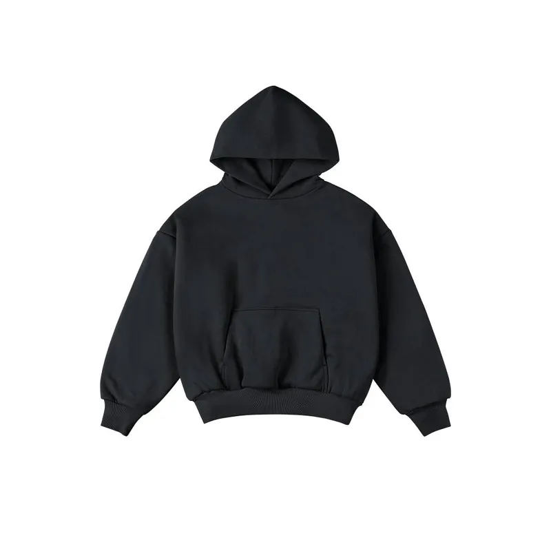 Double Layer Short Hoodie-3