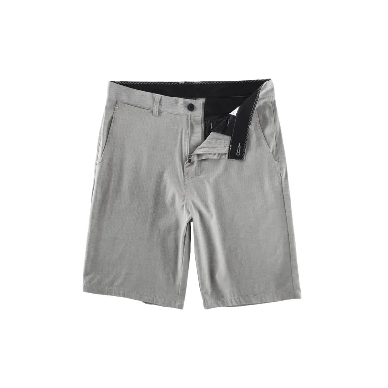 Casual Business Blended Synthetic Fabrics Casual Shorts-0