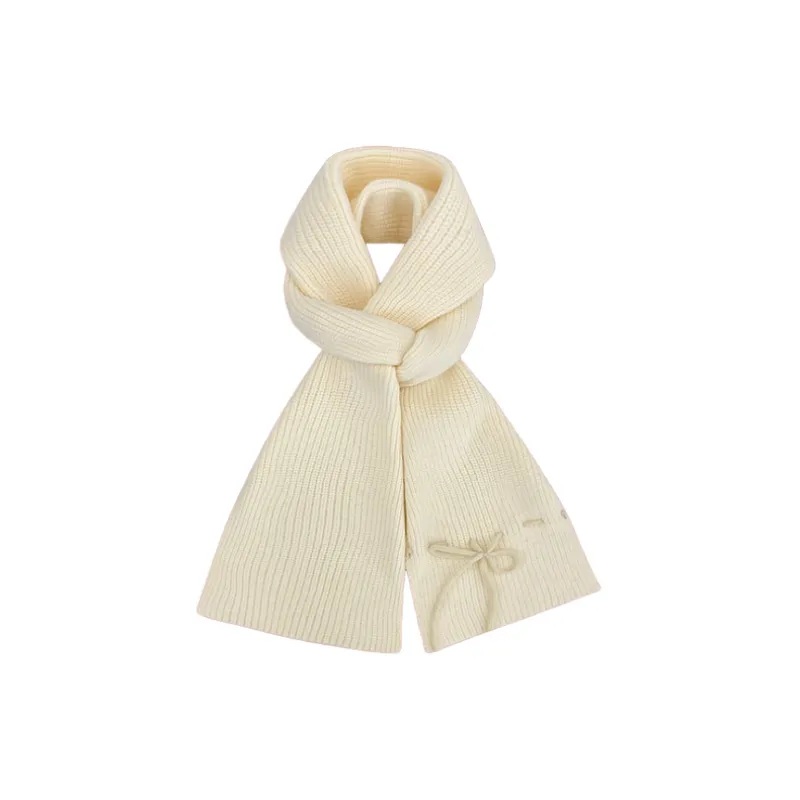 Fashionable Bow Tie Knit Scarf-0