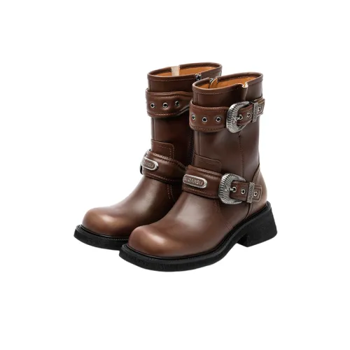 Retro Punk Mid Calf Zoom sandal