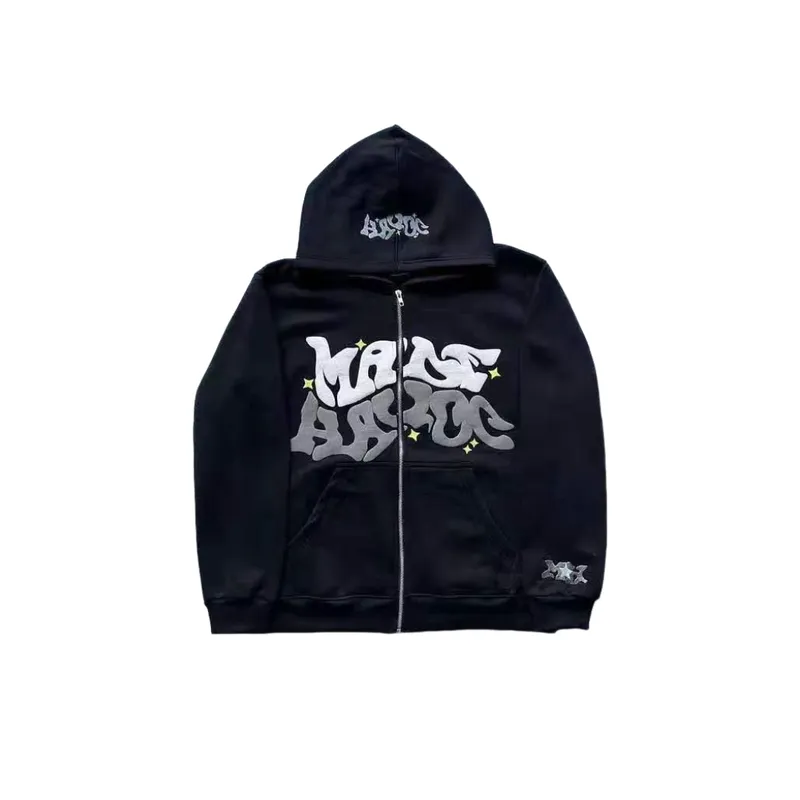 New Hooded Zipper Sweatshirt-2
