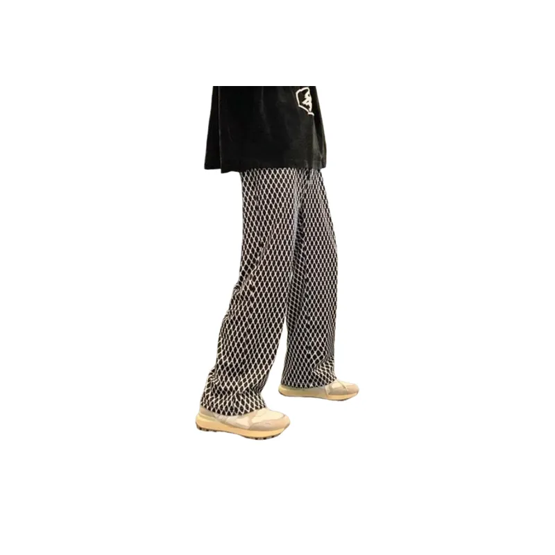 Stitching Draping Pants-4