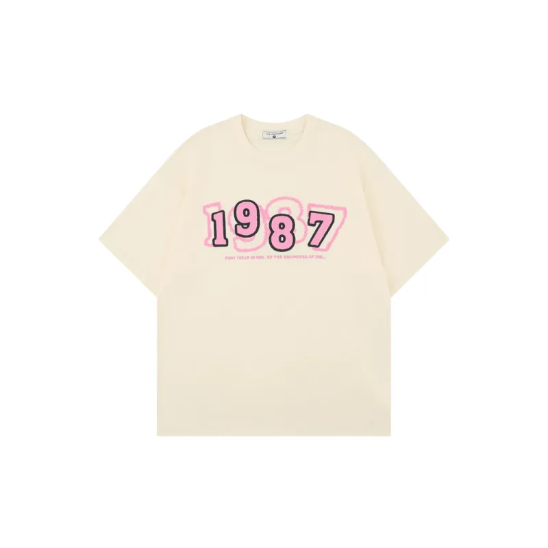 Casual Embroidered 100% Cotton T Shirt Unisex-0