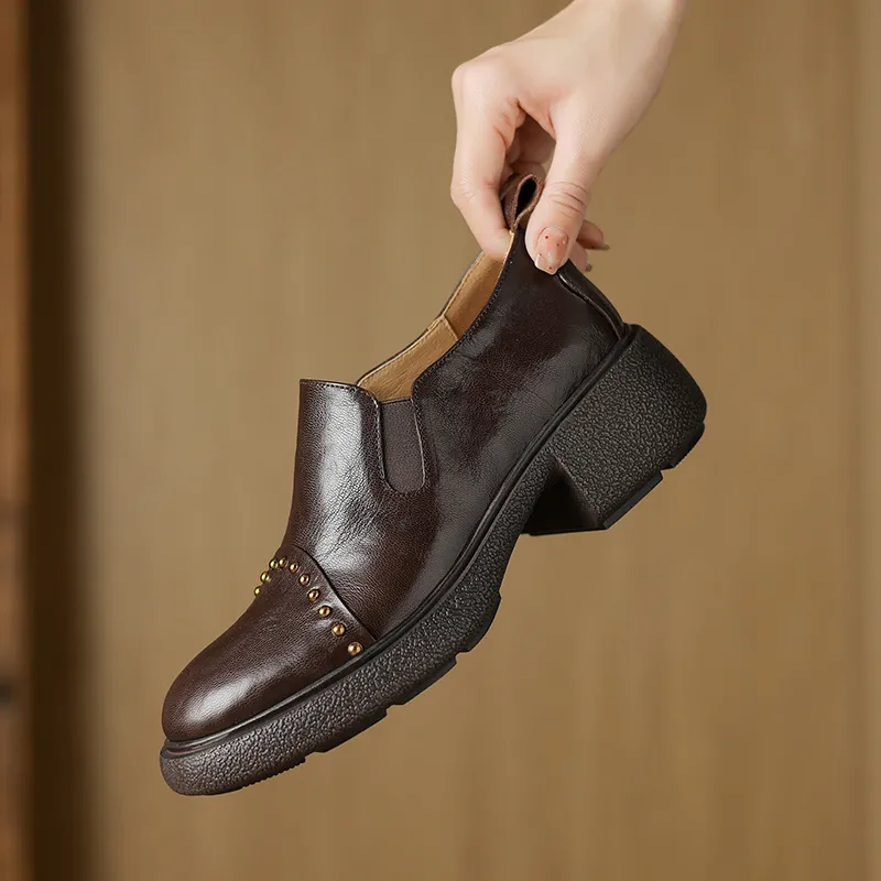 Fashionable Studded Loafer-1
