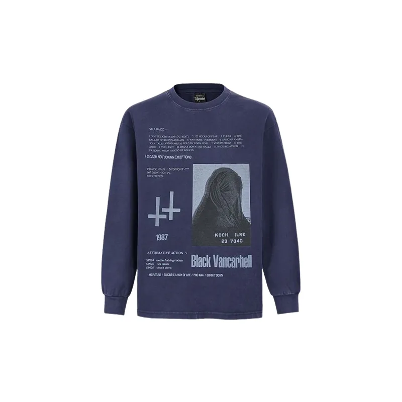 Distress Loose T Shirt-0