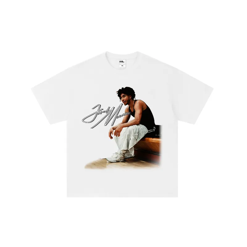 Street Loose 100% Cotton T Shirt-0