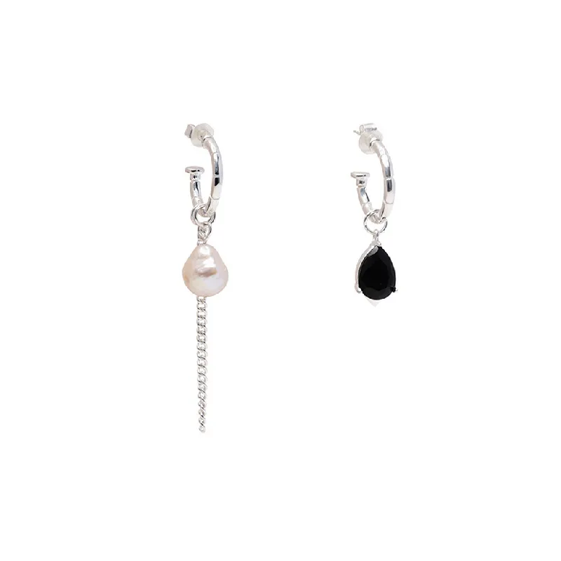 Fashionable Pearls Water Drop Earring-0