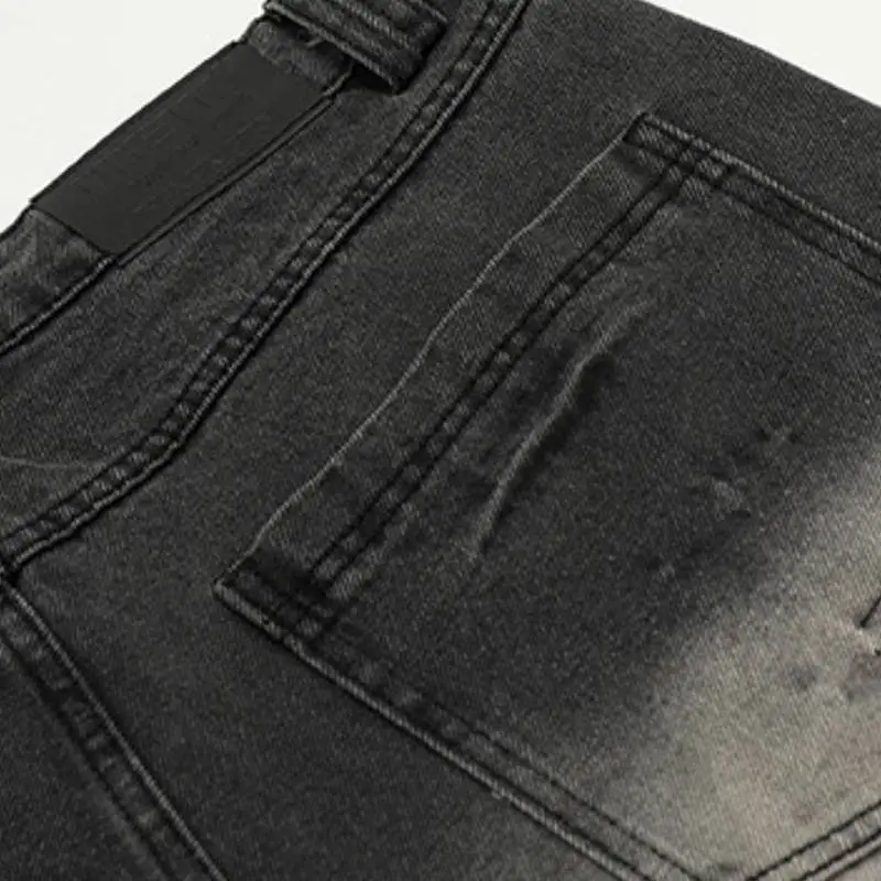 Trendy Wide Leg Jeans-5