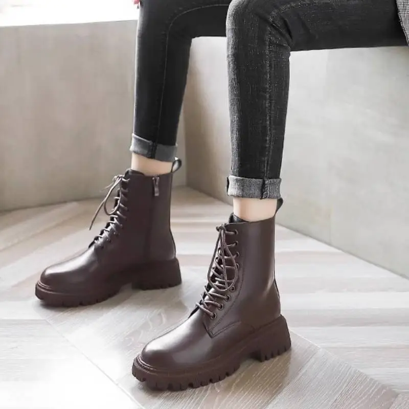 Simple Basics Mid Calf Boots-5