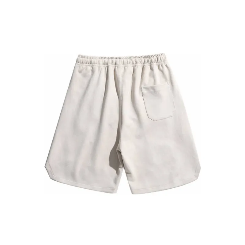 Gothic Embroidered Baggy Casual Shorts-9