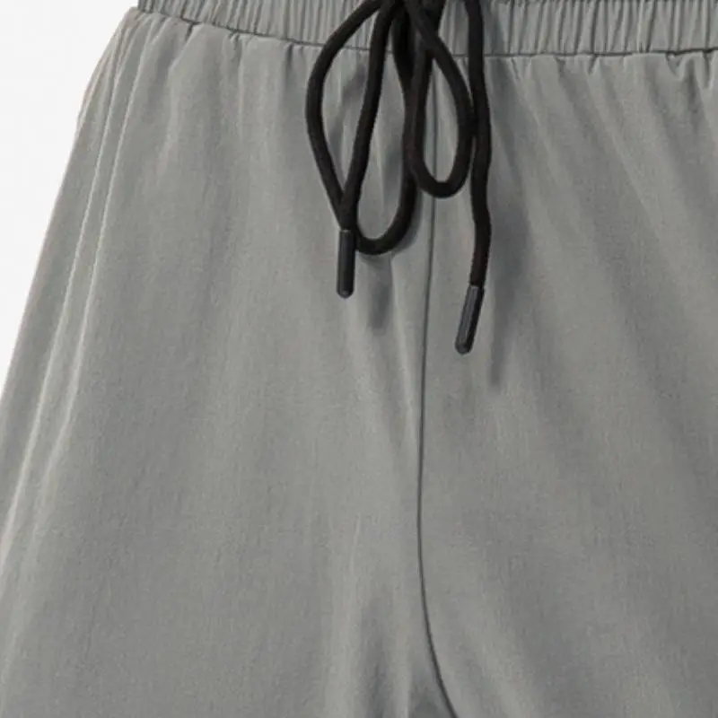 Fashionable Loose Nylon Sports Pants-2
