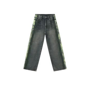 Hip Hop Graffiti Jeans Men