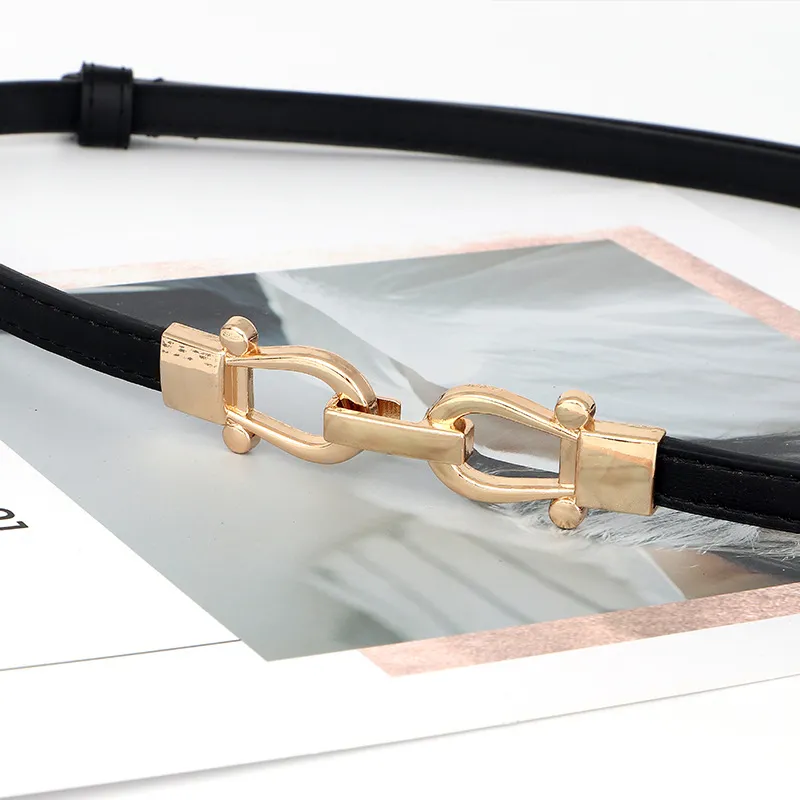 Fashionable Casual Leather Belt Women-6