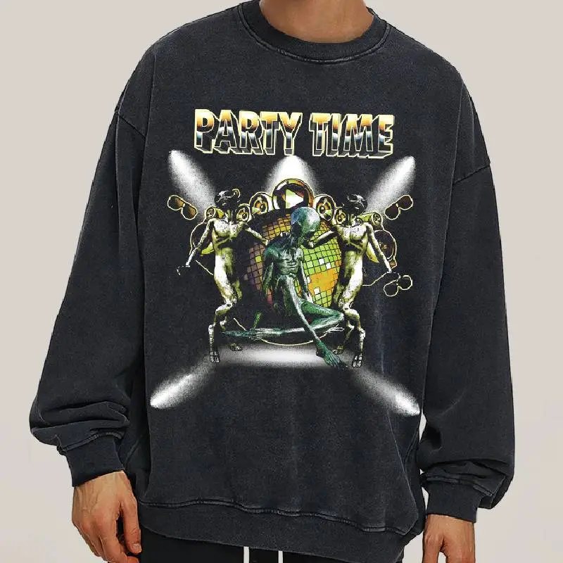 Skull Loose Sweatshirt-7