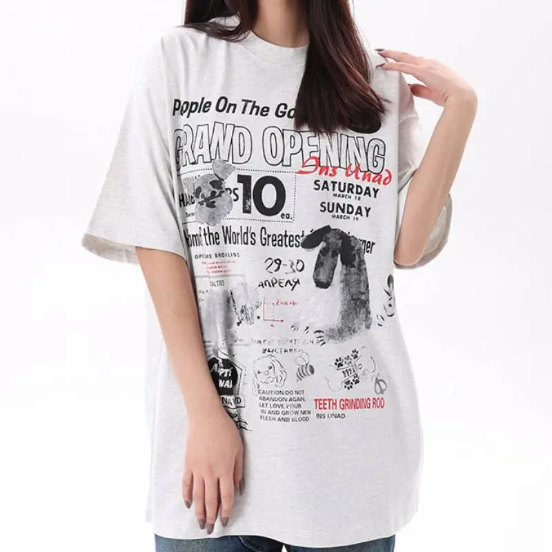 Fashionable Casual 100% Cotton T Shirt-3