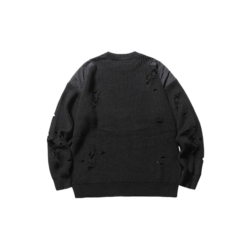 Loose Retro Sweater-5