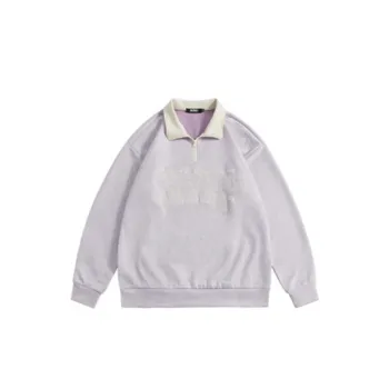Fake Two piece Printed Sweatshirt