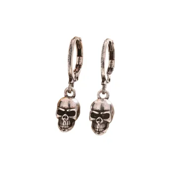 Retro Skull Ear Stud Man