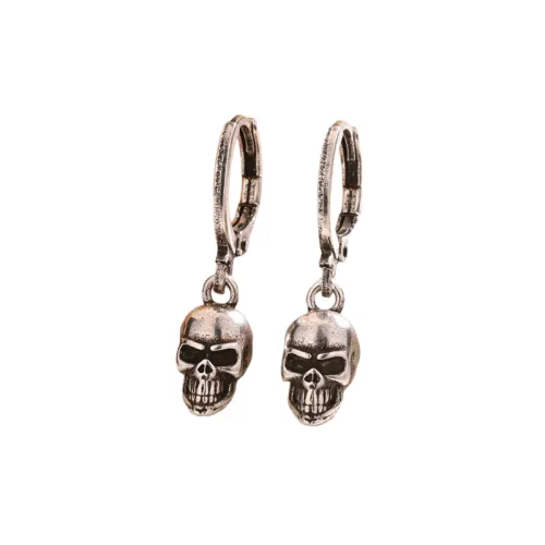 Retro Skull Ear Stud Man