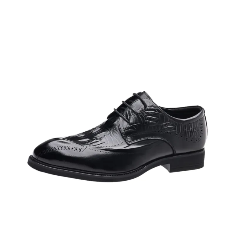 Simple Plain Dress Shoes-3