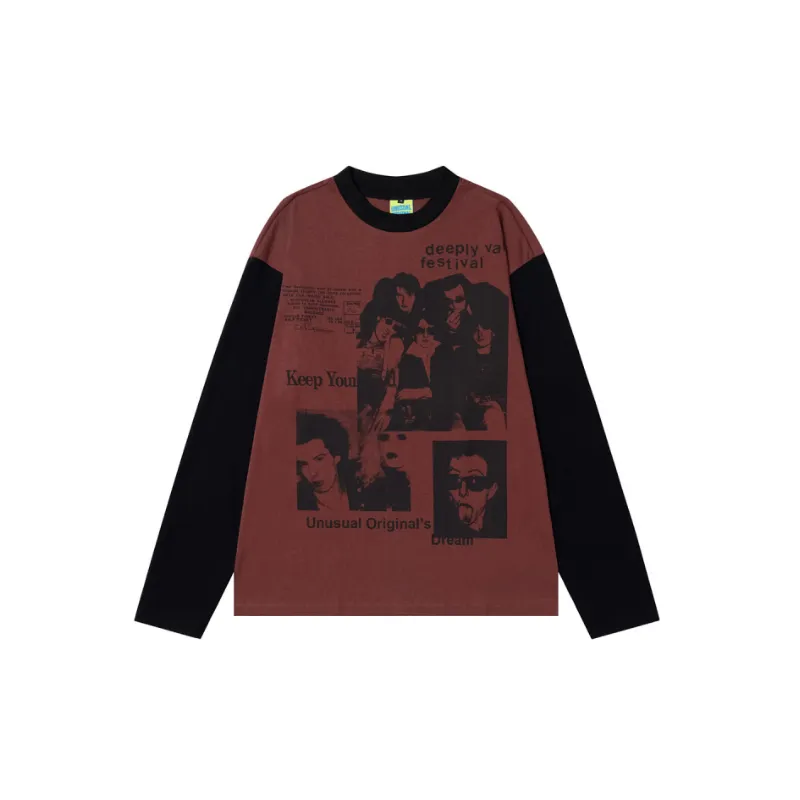 Retro Fashion 100% Cotton T Shirt-0