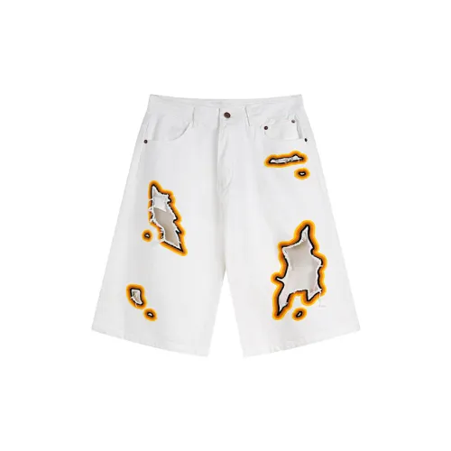 Trendy Hip Hop Ripped Denim Shorts