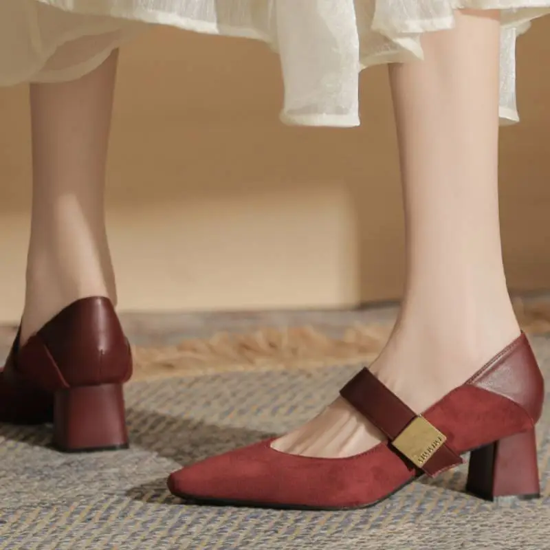 Basics Simple Mary Jane Shoes-10