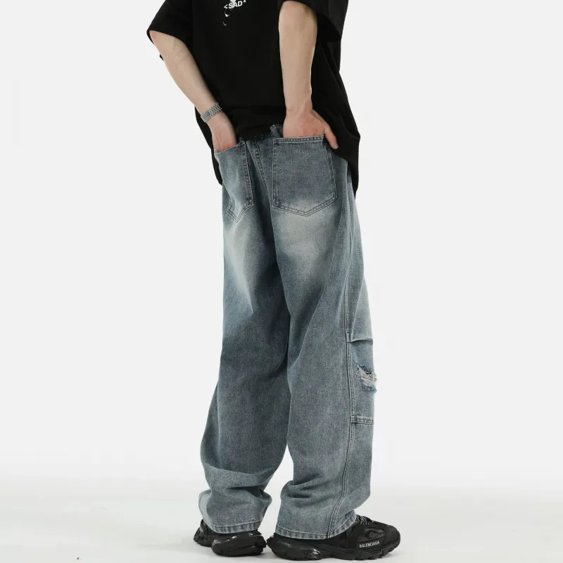 Retro Fashion Jeans-1