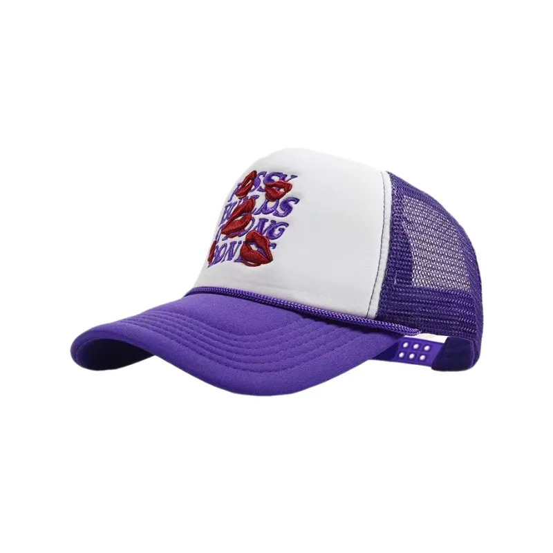 Retro Embroidery Peaked Cap Man-4