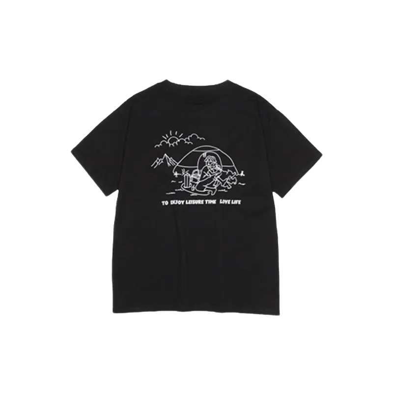 Printed Oversize Short sleeved T shirt-7