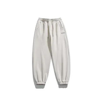 Fleece lined and Thickened Casual Knitted Pants
