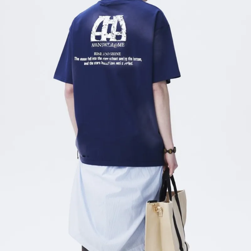 Trendy Loose 100% Cotton T Shirt-13
