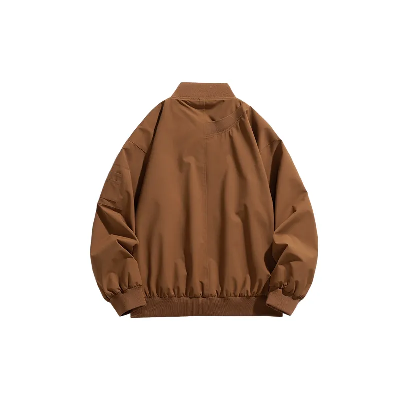 Retro Casual Blended Synthetic Fabrics Jacket-7
